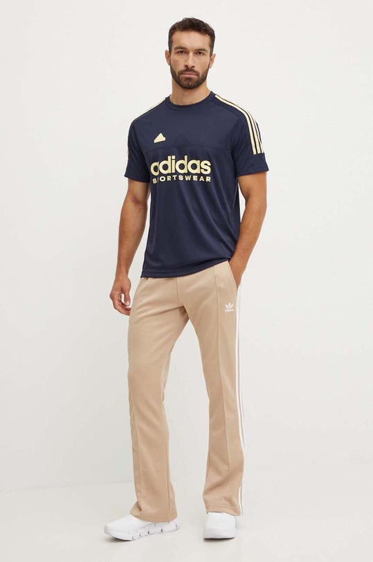adidas t-shirt Tiro IW5960 granatowy AW24