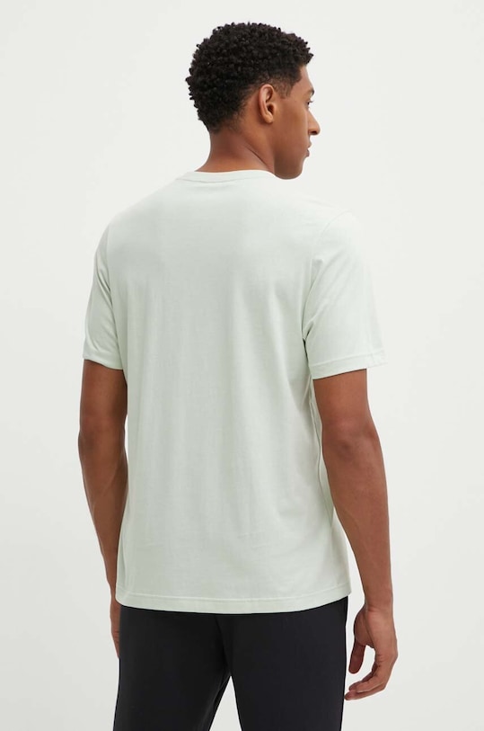 Odzież adidas t-shirt bawełniany Essentials IX0119 zielony