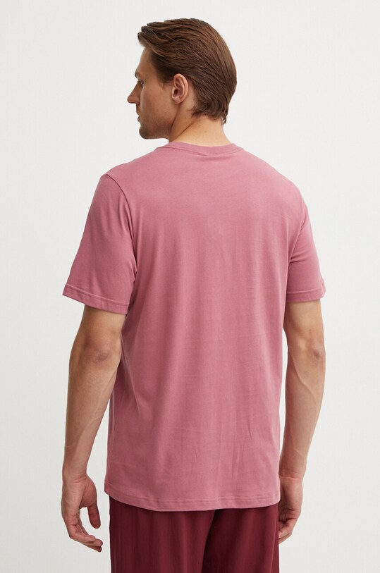 Oblečenie Bavlnené tričko adidas Essentials IX0120 ružová
