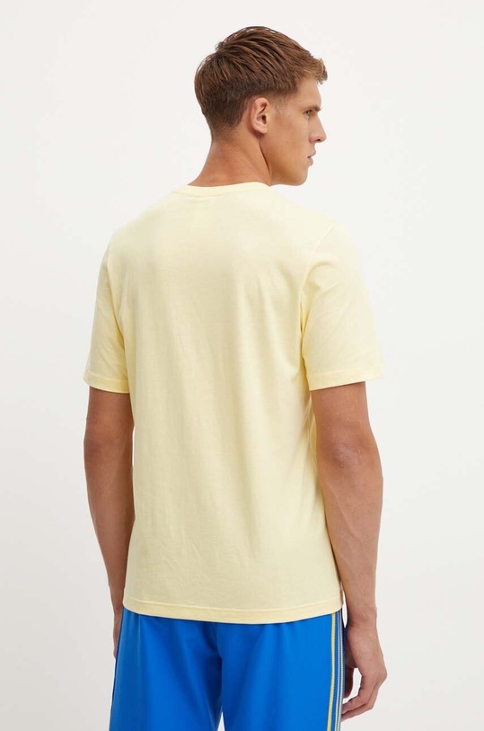 Oblečenie Bavlnené tričko adidas Essentials IX0121 žltá
