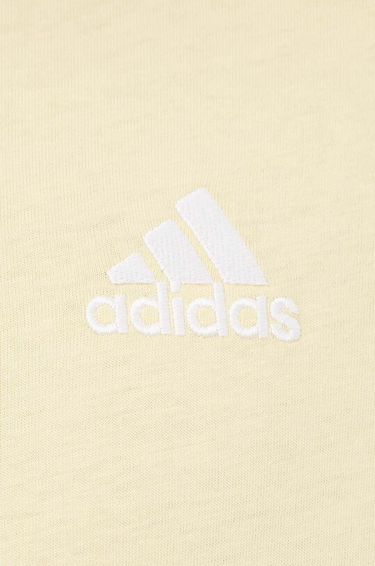 adidas tricou din bumbac Essentials IX0121 galben