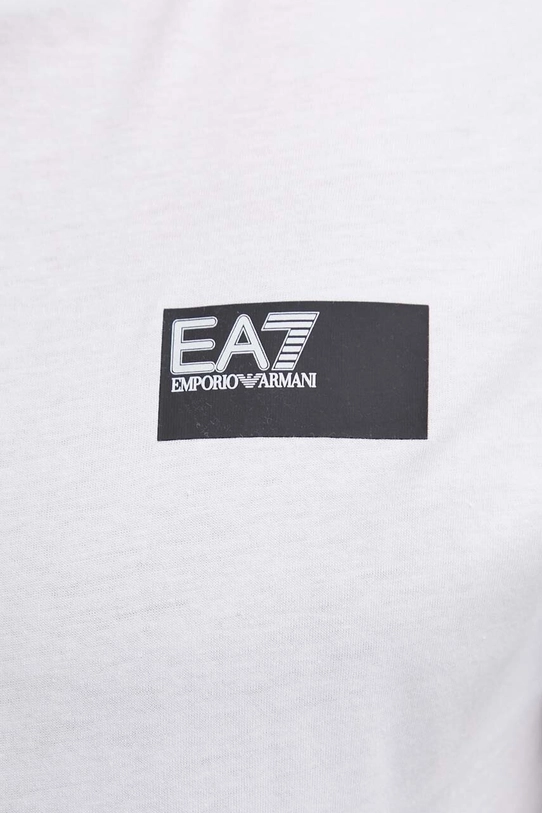 Бавовняна футболка EA7 Emporio Armani PJVPZ.6DPT02.1100 білий