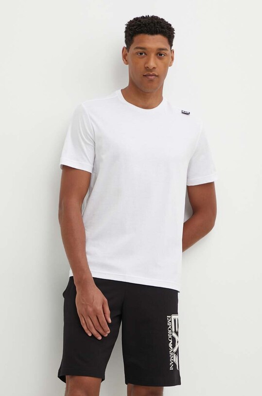 Odzież EA7 Emporio Armani t-shirt bawełniany PJFFZ.6DPT06.0100 biały