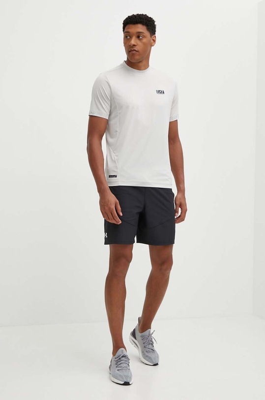 EA7 Emporio Armani t-shirt treningowy PJMEZ.6DPT40.1909 szary AW24