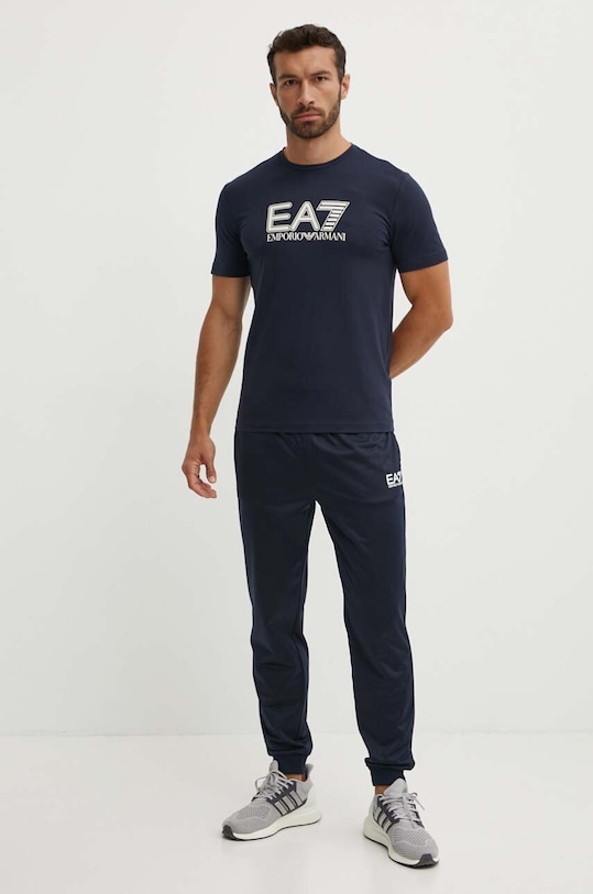 EA7 Emporio Armani tricou PJVQZ.6DPT62.1562 bleumarin AW24