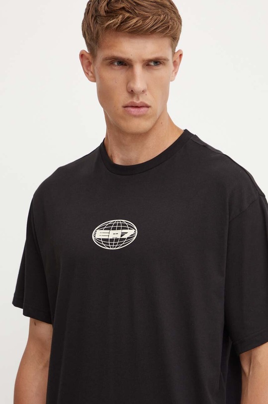 EA7 Emporio Armani tricou din bumbac negru AF10429.7M000012.UC001