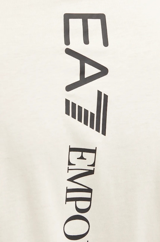 Бавовняна футболка EA7 Emporio Armani PJ02Z.8NPT18.1713 бежевий