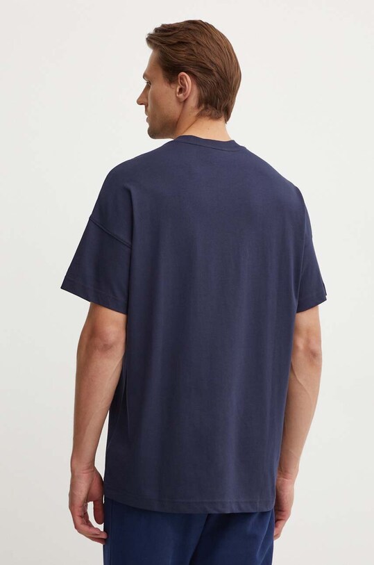 Oblečenie Bavlnené tričko adidas All SZN IY4135 tmavomodrá