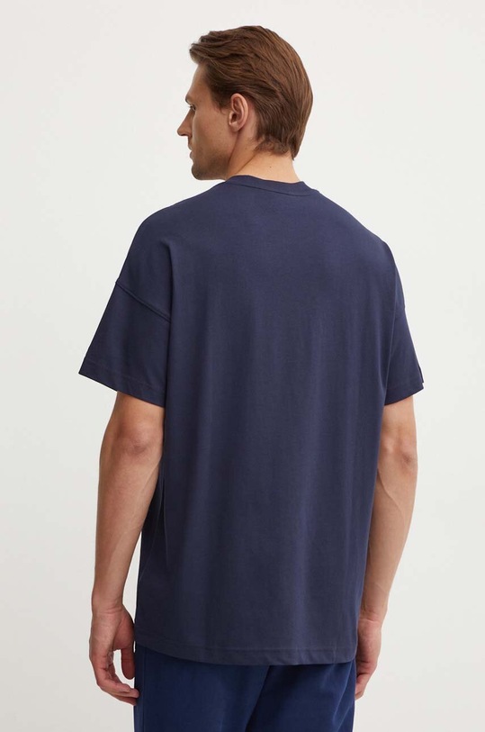 Odzież adidas t-shirt bawełniany All SZN IY4135 granatowy