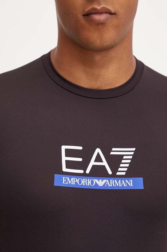 Tréninkové tričko EA7 Emporio Armani PJMDZ.6DPT12.1771 černá
