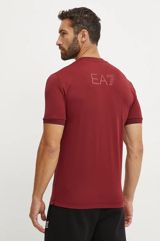 Îmbrăcăminte EA7 Emporio Armani tricou de antrenament PJRGZ.6DPT18.1496 burgundia