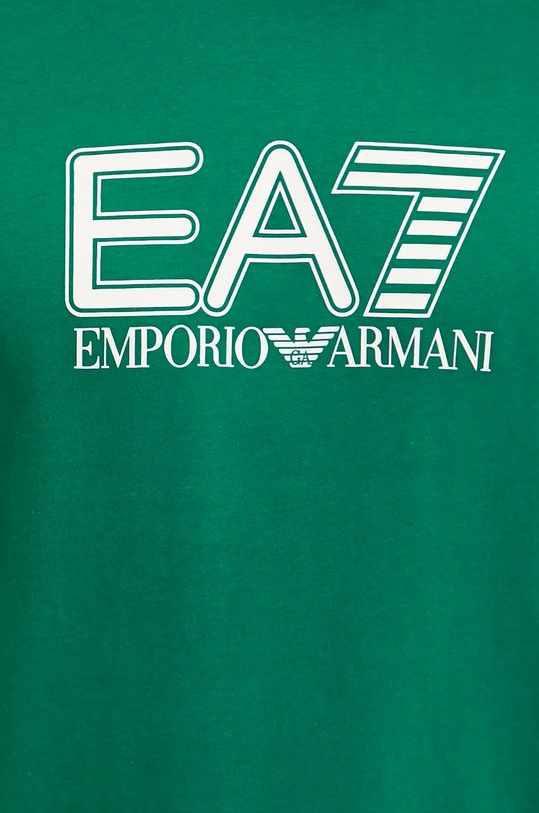 Bavlněné tričko EA7 Emporio Armani PJVPZ.6DPT81.1823 zelená