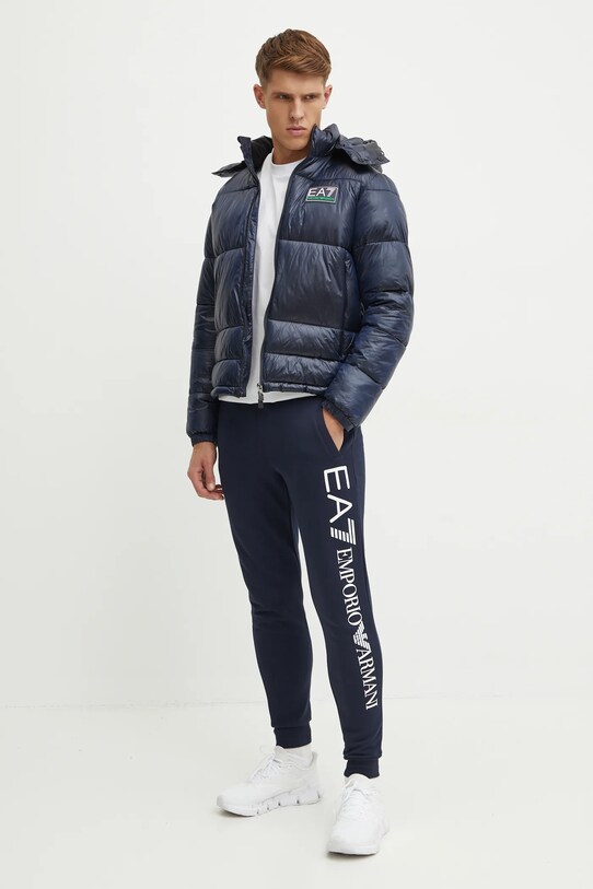 Памучна тениска EA7 Emporio Armani AF11970.7M000006.U0002 бял AW24
