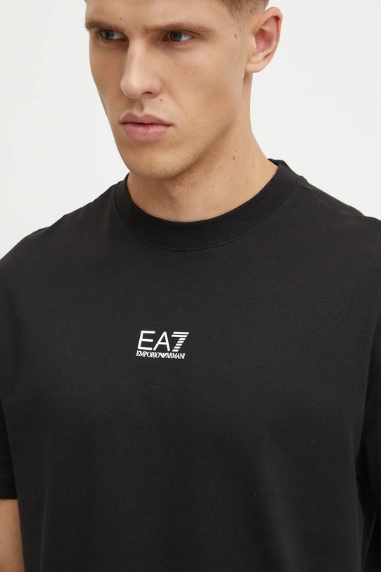 Bavlnené tričko EA7 Emporio Armani AF11970.7M000009.UC001 čierna