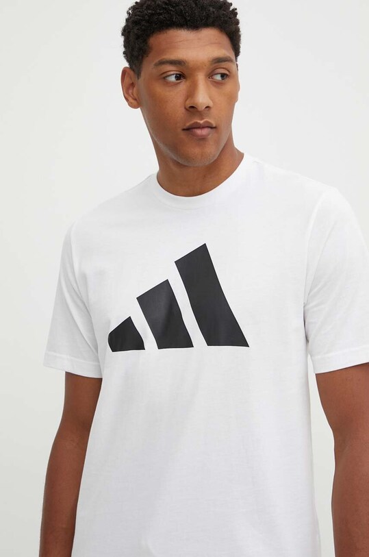 adidas tricou din bumbac alb IY8582