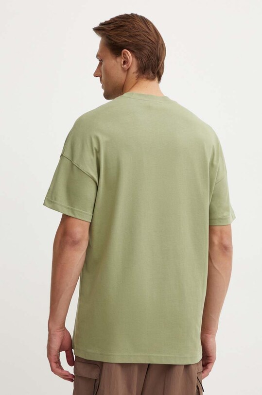 Oblečení Bavlněné tričko adidas All SZN JD1010 zelená