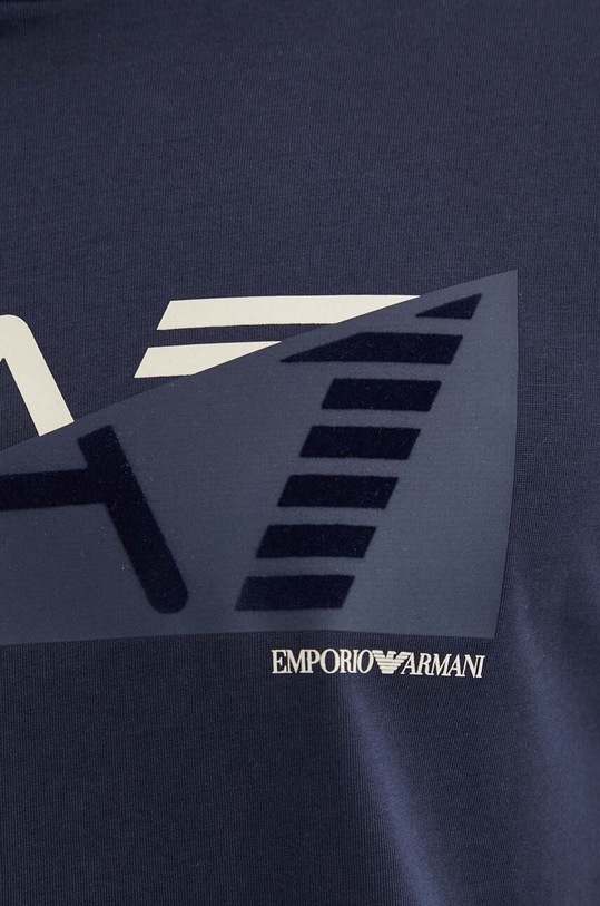 EA7 Emporio Armani tricou din bumbac AF11970.7M000002.UB102 bleumarin