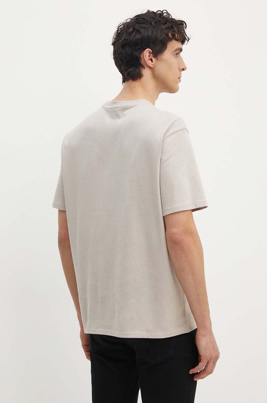 Odzież Armani Exchange t-shirt bawełniany 6DZTAC.ZJASZ beżowy