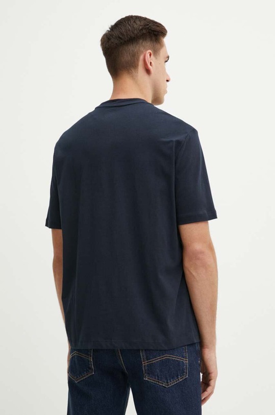 Odzież Armani Exchange t-shirt bawełniany 6DZTHC.ZJBYZ granatowy