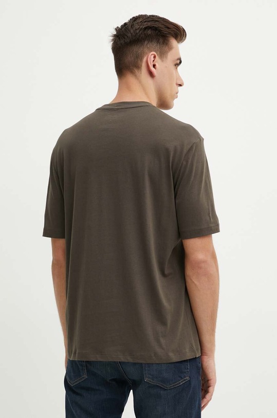 Odzież Armani Exchange t-shirt bawełniany 6DZTHC.ZJBYZ zielony