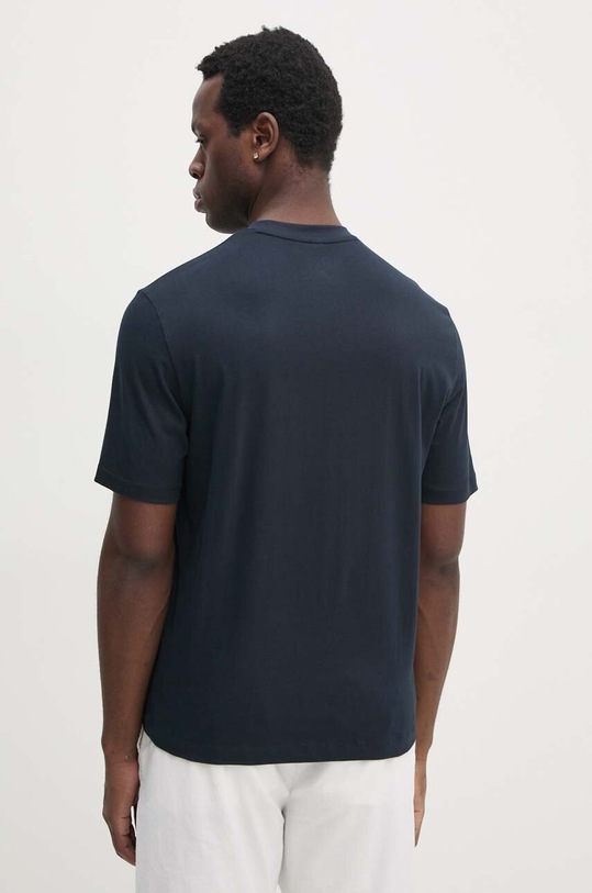 Odzież Armani Exchange t-shirt bawełniany 6DZTHN.ZJLFZ granatowy