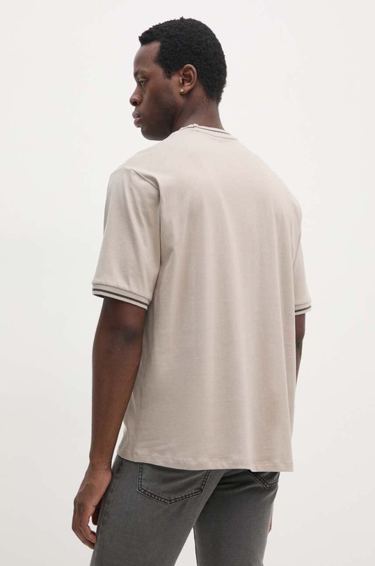 Бавовняна футболка Armani Exchange 6DZTHX.ZJ9JZ бежевий AW24