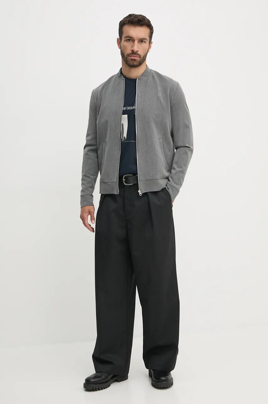 Bavlnené tričko Armani Exchange 6DZTHZ.ZJBYZ tmavomodrá