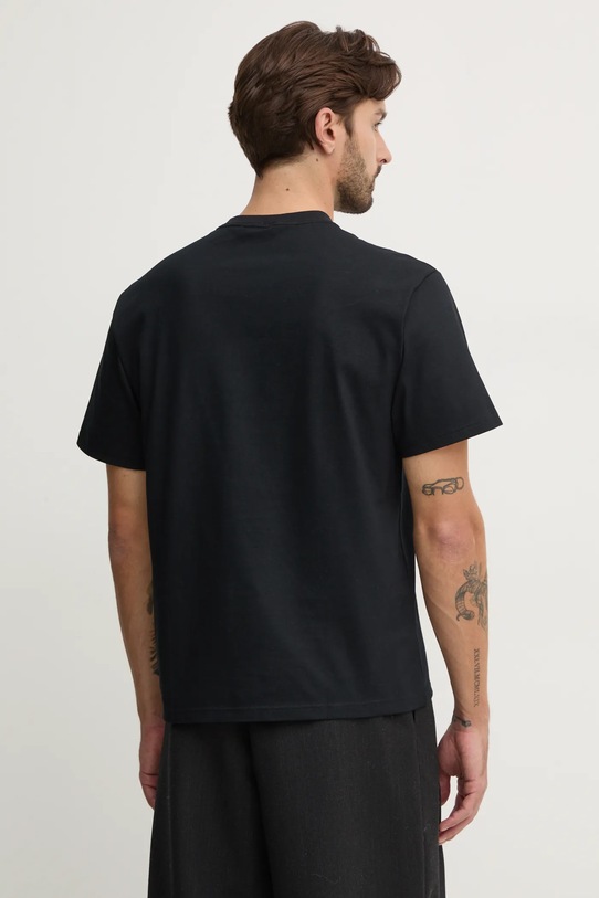 Odjeća Pamučna majica United Colors of Benetton 3MI6U109O crna