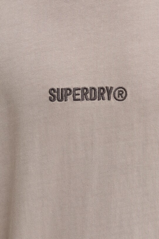 Бавовняна футболка Superdry M1012028A.1PC сірий