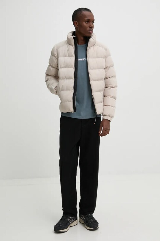 Бавовняна футболка Superdry M1012028A.9VC блакитний AW24