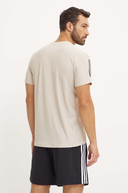 Oblečení Běžecké tričko adidas Performance Own The Run Base IV5403 béžová