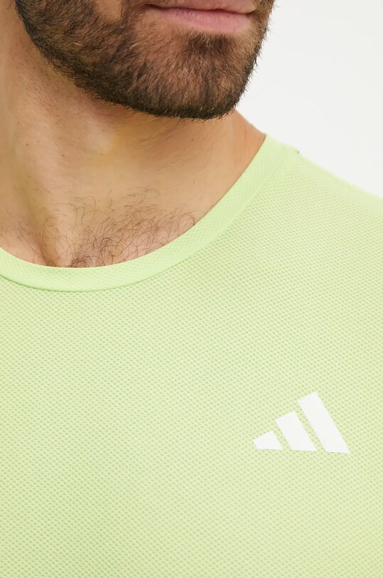 adidas Performance tricou de alergare Own The Run IV5405 verde