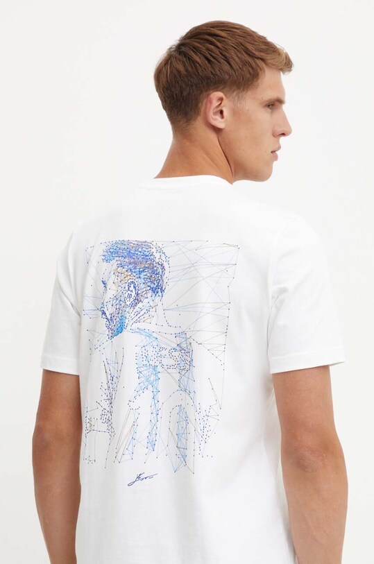 adidas Performance t-shirt Messi Icon nadruk biały IW0194