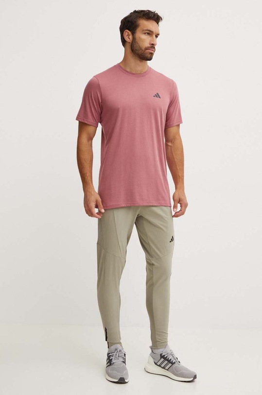 adidas Performance tricou de antrenament Train Essentials IW3316 roz AW24