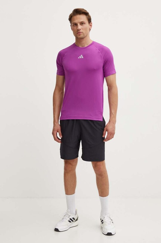 Тренувальна футболка adidas Performance Gym+ IW8372 фіолетовий AW24