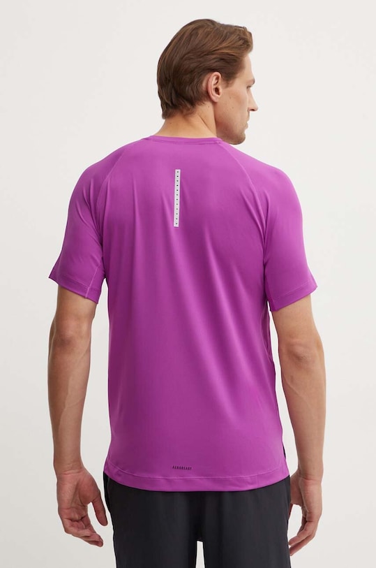 Одежда Футболка для тренинга adidas Performance Gym+ IW8372 фиолетовой