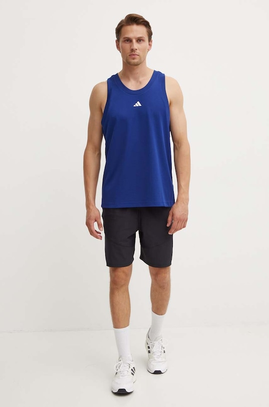 Tričko adidas Performance Legends IX8133 modrá AW24