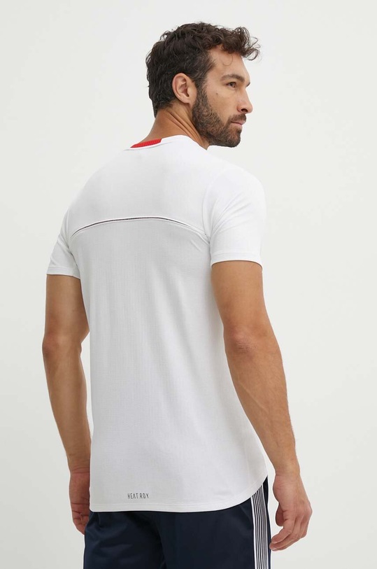 Odzież adidas Performance t-shirt treningowy HIIT Polska JF6679 biały