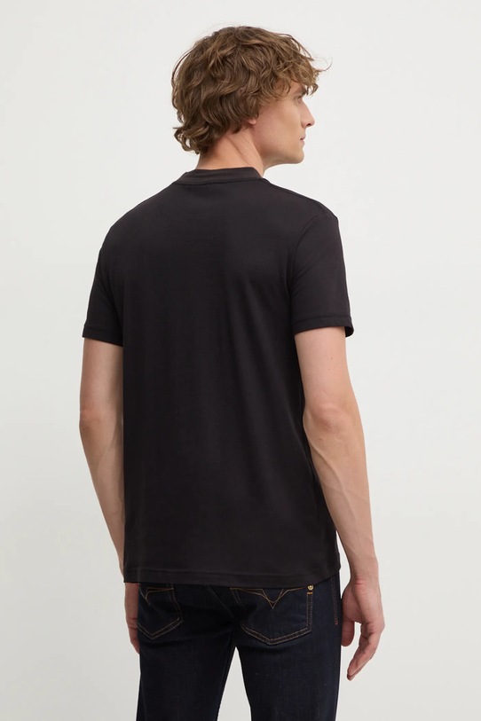 Îmbrăcăminte Versace Jeans Couture tricou din bumbac 77GAH6S2.J0001 negru