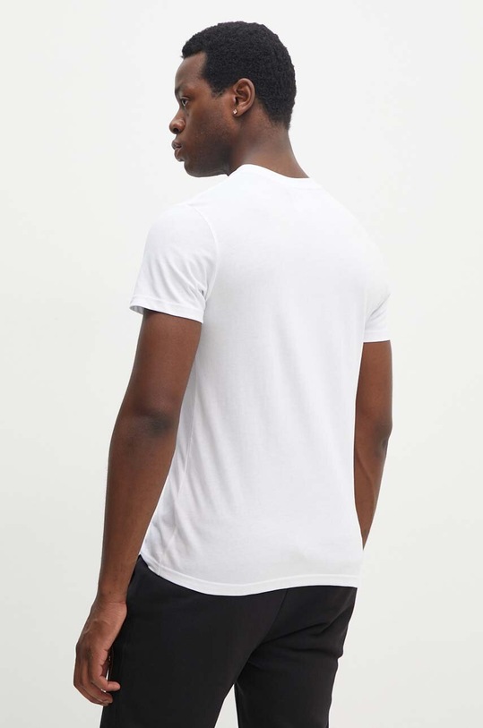 Дрехи Памучна тениска Versace Jeans Couture 77GAH6S3.J0001 бял