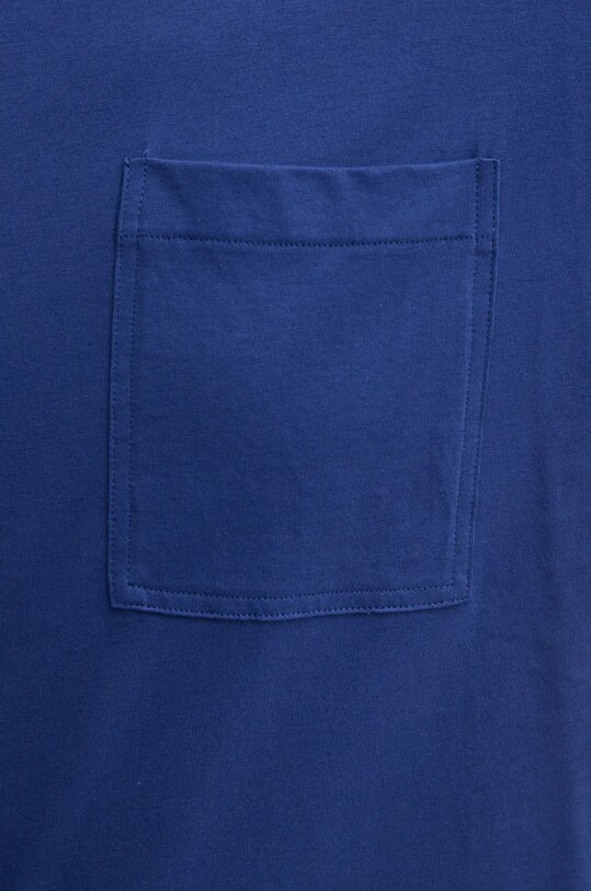 Хлопковая футболка Versace Jeans Couture 77GAHC02.CJ01C голубой