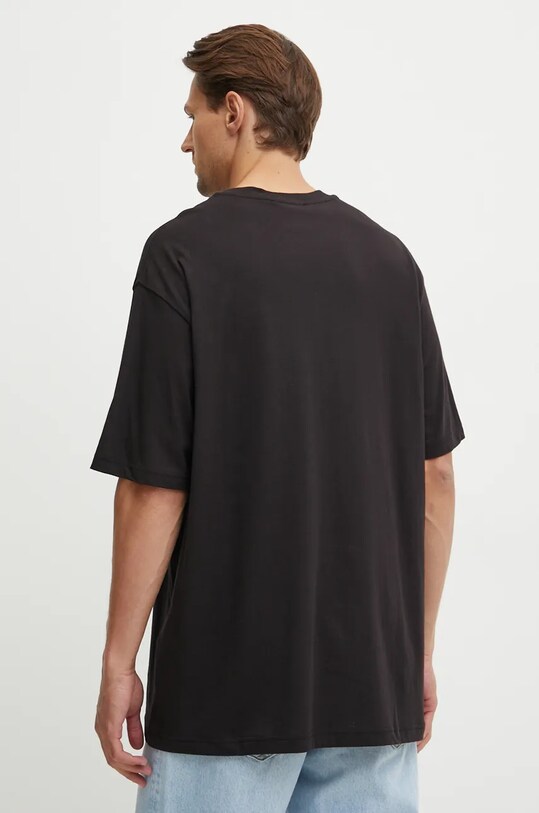 Îmbrăcăminte Versace Jeans Couture tricou din bumbac 77GAHG01.CJ00G negru
