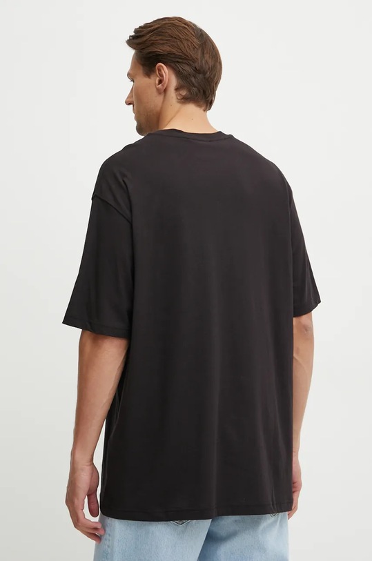 Odjeća Pamučna majica Versace Jeans Couture 77GAHG01.CJ00G crna