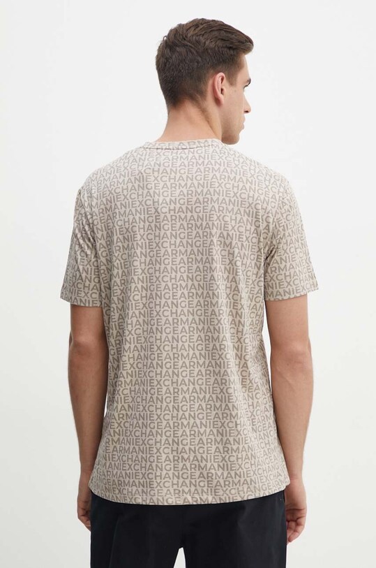 Îmbrăcăminte Armani Exchange tricou din bumbac 6DZTJA.ZJH4Z bej