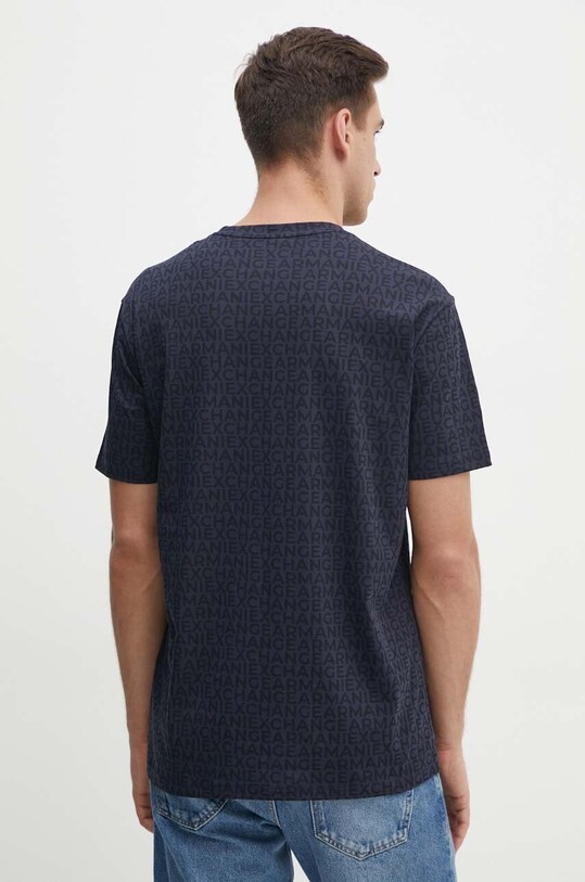 Oblečení Bavlněné tričko Armani Exchange 6DZTJA.ZJH4Z námořnická modř