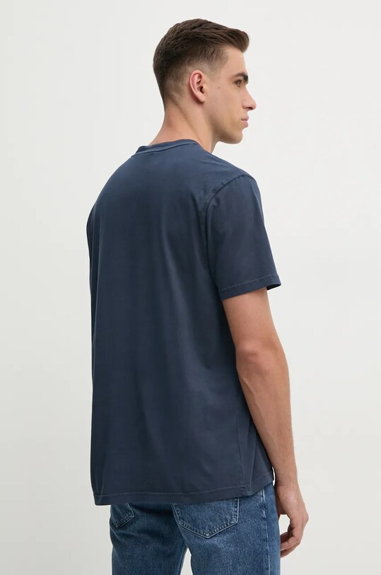 Oblečení Bavlněné tričko Paul&Shark 14311607 námořnická modř