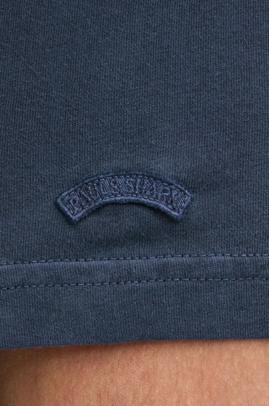 Bavlněné tričko Paul&Shark 14311607 námořnická modř