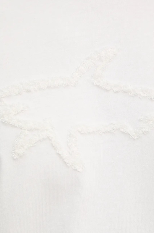 Bavlněné tričko Paul&Shark 14311608 bílá