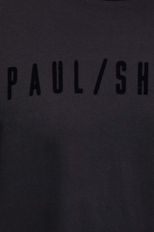 Bavlněné tričko Paul&Shark 14311638 černá