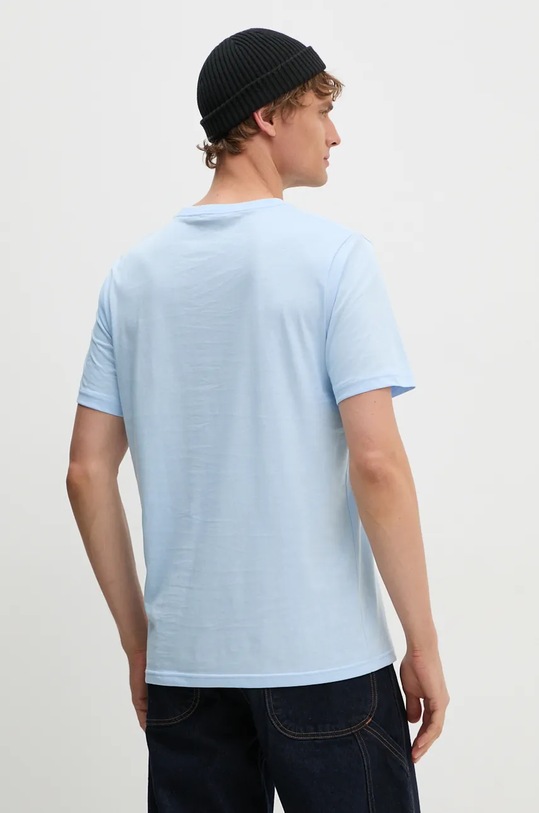 Îmbrăcăminte PS Paul Smith tricou din bumbac M2R.011R.KZEBRA albastru